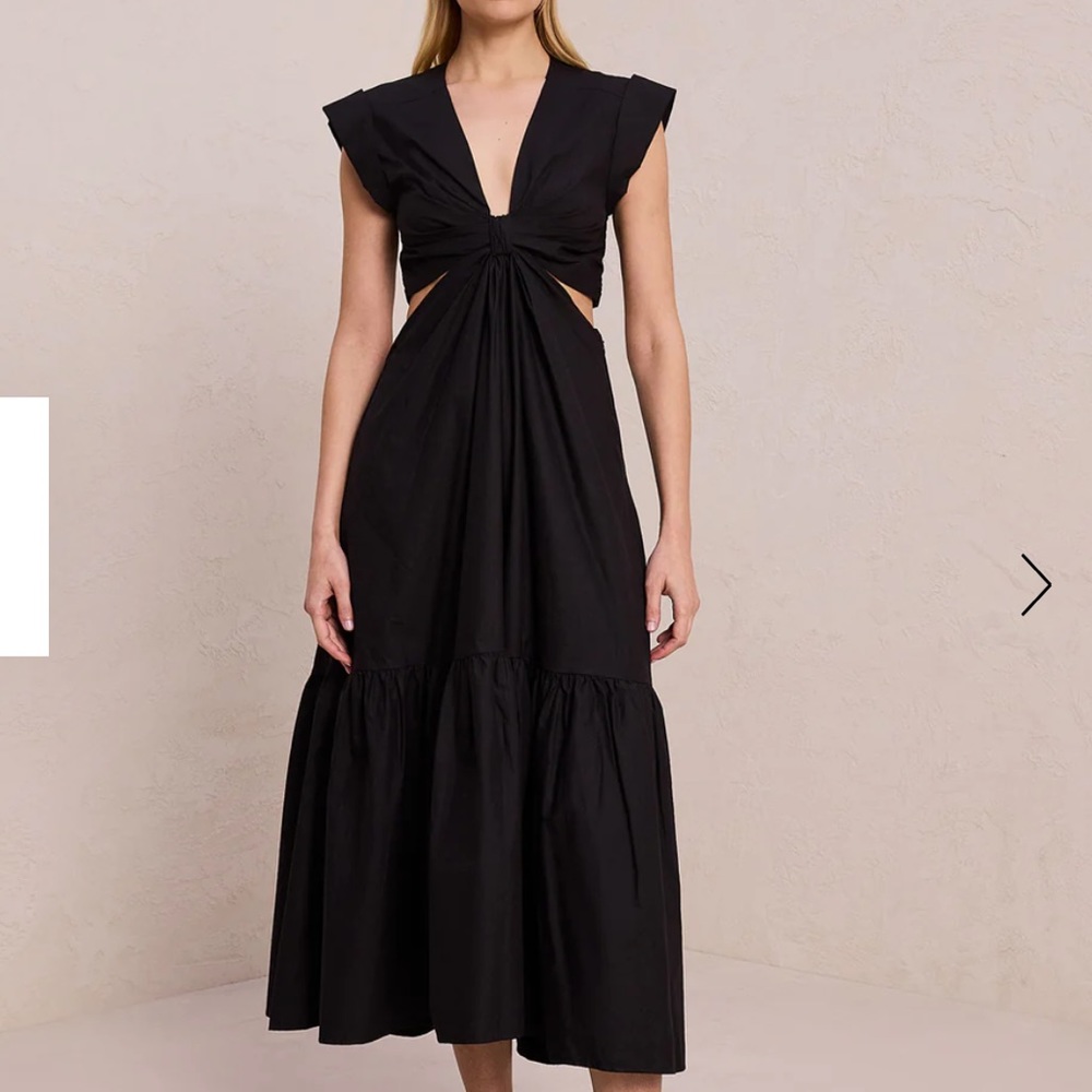 ALC Black cut out dress. Med / large